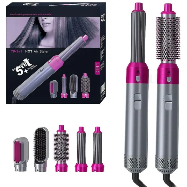 PROFESSIONAL 5 IN 1 ASCIUGACAPELLI HOT-AIR