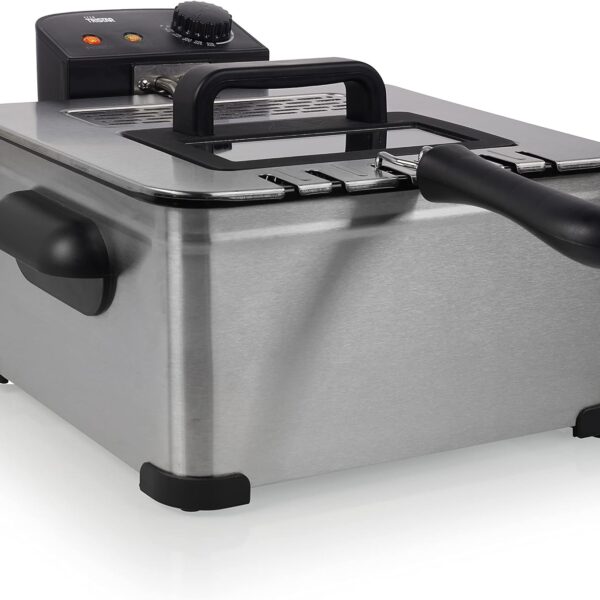 FRIGGITRICE AD OLIO DOPPIA 5 LT PRINCESS 3270 W ACCIAIO INOX