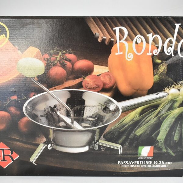 PASSAVERDURE INOX RONDO' DELUXE 26 CM