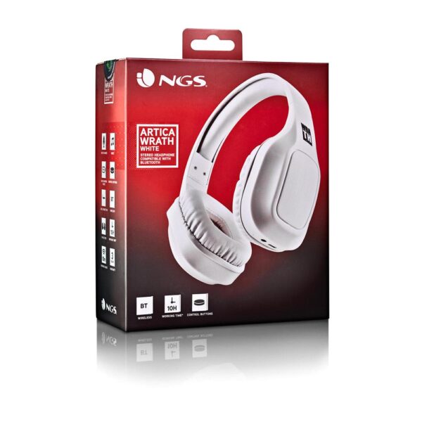 NGS Cuffie Bluetooth +Mic Artica Wrath