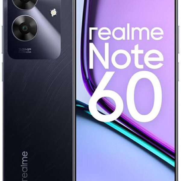 Realme Note 60 6+128GB 6.75" Marble Black ITA
