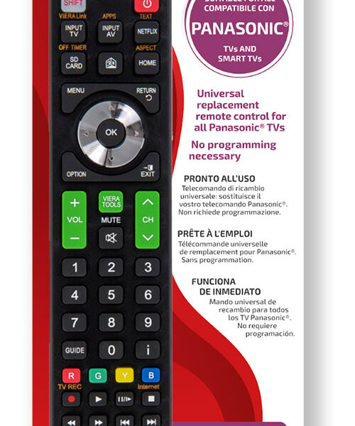 Superior Telecomando Universale Panasonic funzioni Smart TV SH