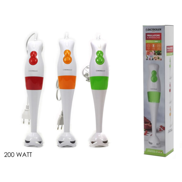 DICTROLUX FRULLATORE A IMMERSIONE 200W BIANCO/VERDE