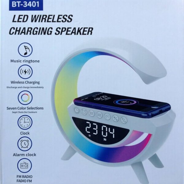 CASSA SPEACKER LAMPADA G CON RICARICA WIRELESS