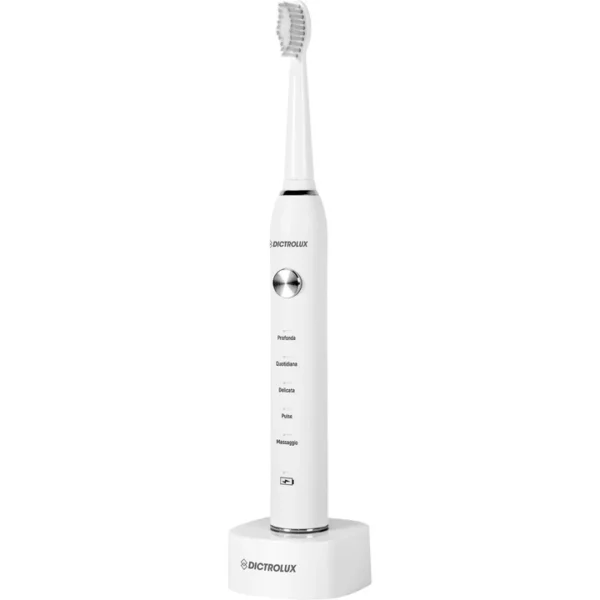 DICTROLUX Spazzolino Elettrico Ricaricabile White Action 5 in 1