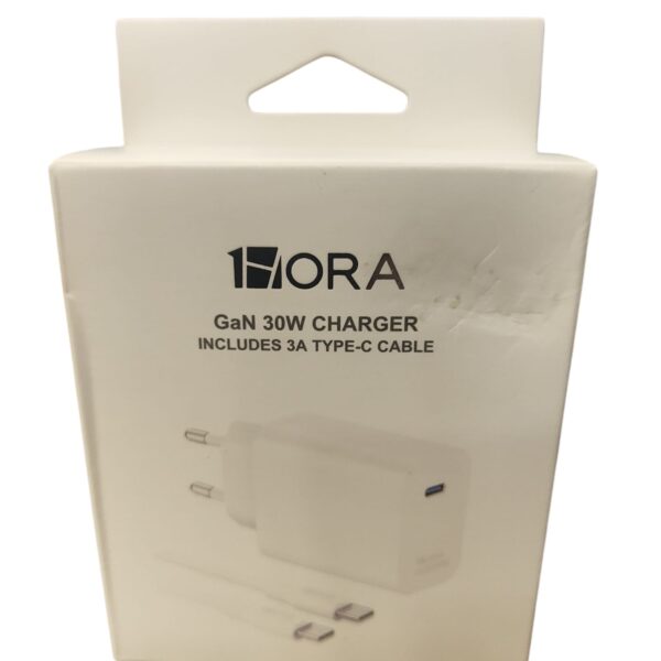 1HORA CARICATORE+CAVO 30W TYPE-C